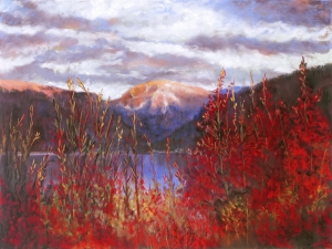 Mount Baldy in Red - 201